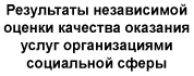 Результаты независимой оценки качества